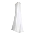 thumbnail image 2 of Funda protectora transpirable para vestido de novia largo, ideal para fiestas. Blanco, 2 of 9