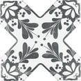 thumbnail image 4 of Siena 5.35 in. x 5.35 in. Matte Black Ceramic Cross-Shaped Deco Wall and Floor Tile (5.37 sq. ft./case) (27-pack), 4 of 4