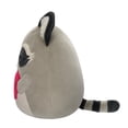 thumbnail image 4 of Squishmallows Official 5 inch Galci the Grey Raccoon With Fuzzy Heart - Child's Ultra Soft Stuffed Plush Toy, 4 of 6