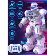 RC Robot Toys for Kids,Large Programmable Remote Control Smart Walking Dancing Robot Toy Gift with Gesture & Sensing for Age 6 7 8 9 10 Year Old Boys for Birthday Gift Present