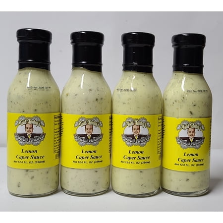 Todd Bosley's World Famous Lemon Caper Sauce (4 Pack)