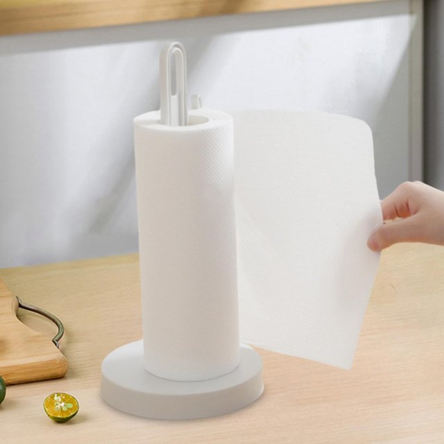 Portarrollos de Papel para Cocina Perfecl Organizador de Soporte Gris