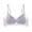 Purple, variant on Seamless Bra for Womens Adjustable Thin Straps Bralette Lifting Gathering Bras Push Up Lingerie