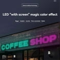 thumbnail image 4 of RGB LED Matrix Pixel Screen Waterproof DIY Programmable Flexible Screen Bluetooth App Control for Ca, 4 of 5