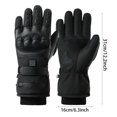 thumbnail image 4 of Motorcycle Heated For Cold Weather Riding Rechargeable Battery Powered Warm Winter Gear With Touchscreen Compatibility Melt Exercise Products Workout Gear for Women Exercise Stuff Small Exercise Foot, 4 of 6