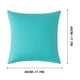 thumbnail image 3 of Funda impermeable para almohadas exteriores 45x45 cm - Protector de cojín moderno de color sólido para muebles de jardín, piscina, jardín, 3 of 8