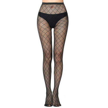 Yigetop Thigh High Stockings for Women Women Long Tube Suspender Sexy Socks Sexy Panties Silk Stockings Garter Stockings for Women Af One Size