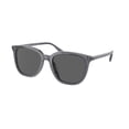 thumbnail image 5 of COACH HC8338U 553787 Transp Dark Grey Dark Grey Solid 55 mm Men's Sunglasses, 5 of 6