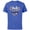 Royal Heather, variant on Disney Minnie Mouse Hermana Icon Flowers Spanish Family Trip- Short Sleeve Cotton T-Shirt for Adults - Customized-Athletic Heather