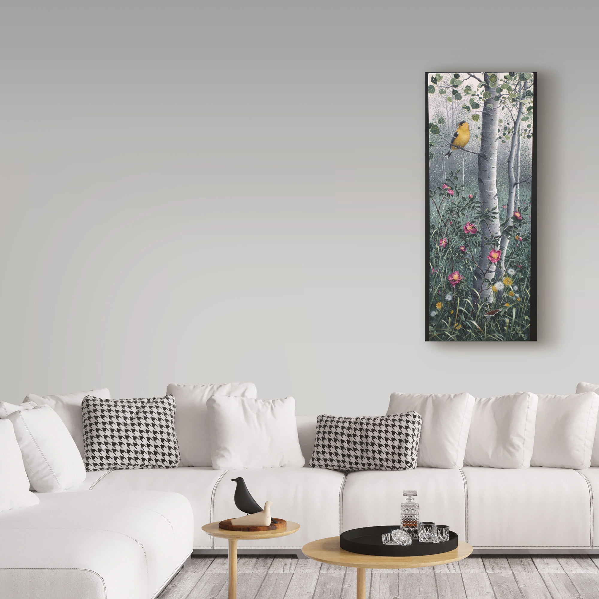 Trademark Fine Art 'Shades Of Summer' Canvas Art by Jeff Tift