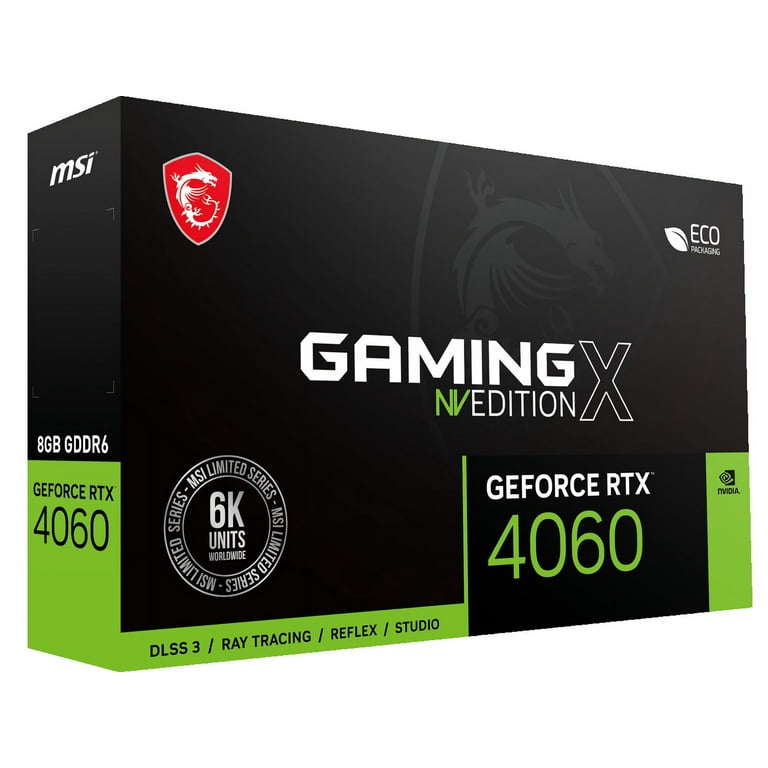 Free Shipping! MSI NVIDIA GeForce RTX 4060 Graphic Card - 8 Free Shipping! MSI NVIDIA GeForce RTX 4060 Graphic Card - 8