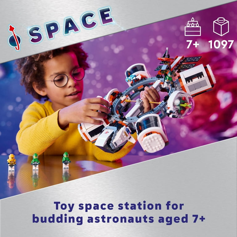 Walmart lego space station sale