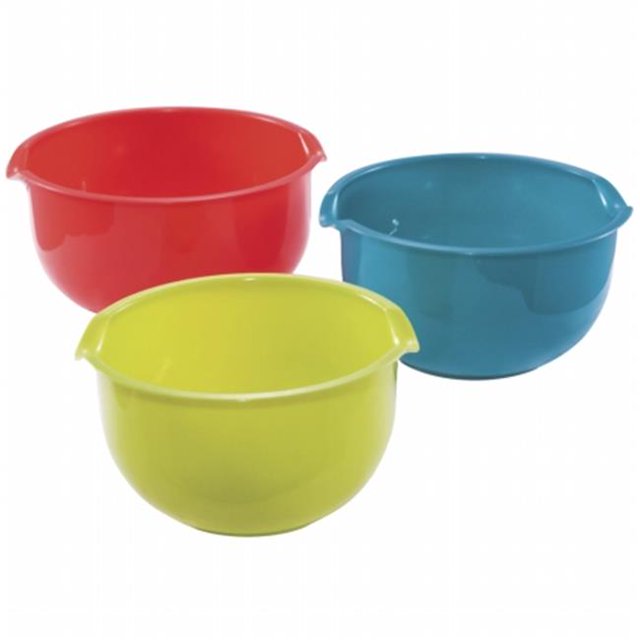 Kitchen Worthy 150-3PMBS Mixing Bowl Set, 3-Piece