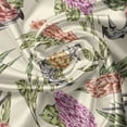 thumbnail image 7 of Ambesonne Flowers Valance & Curtain, Vintage Flower and Anchors, 55"x45", Multicolor, 7 of 7