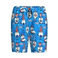thumbnail image 4 of Easygdp Gnomes in USA Men's Short Pajama Pants, Sleep Shorts, Household Pants, Casual Pants with Pockets - X-Large, 4 of 9