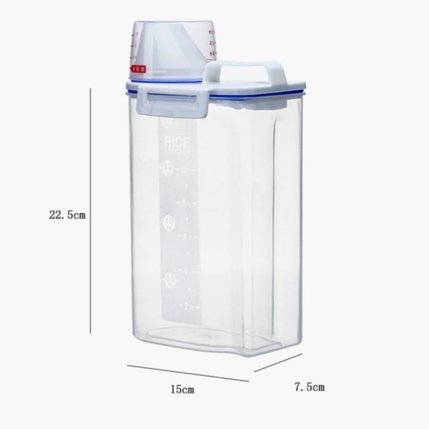 Conteneur Croquettes Chien 20kg 2 Boîtes De Rangement Hermétiques ANMOO - 20 Kg - Pour Farine, Riz Et Aliments Secs Récipient Alimentaire