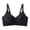 #025-Black, variant on Women's Minimizer Bra with Jelly Strip Soft Support, Wire-Free Full Coverage for Everyday Wear