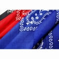 thumbnail image 5 of Fanni Youpin Assorted Colors Paisley Cowboy Bandanas 12 Pack 22 inch Thick Cotton Kerchiefs for Men Women Mixed color, 5 of 8