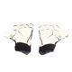 thumbnail image 5 of Guantes de portero de fútbol, guantes de portero de látex gruesos transpirables, guantes de seguridad antideslizantes para entrenamiento, 5 of 5
