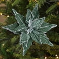 thumbnail image 1 of Arreglo floral navideño, corona de flores para bodas, para uso interior y exterior, decoraciones de invierno para año Nuevo, decoraciones navideñas pa Verde, 1 of 8