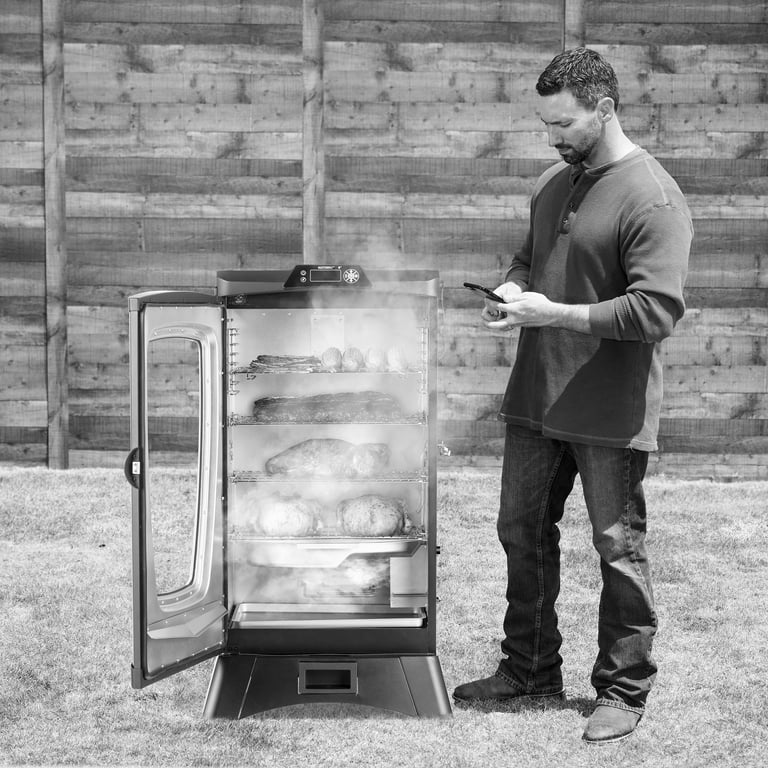 Bluetooth Digital Electric Smoker, 5 Settings, MES 440S