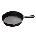 2X Cast Iron Skillet Pan Frying Pans Chemical Free Grill Fry Pan for