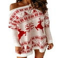 thumbnail image 3 of Pull-over à Manches Longues pour Femmes en Tricot, 3 of 6