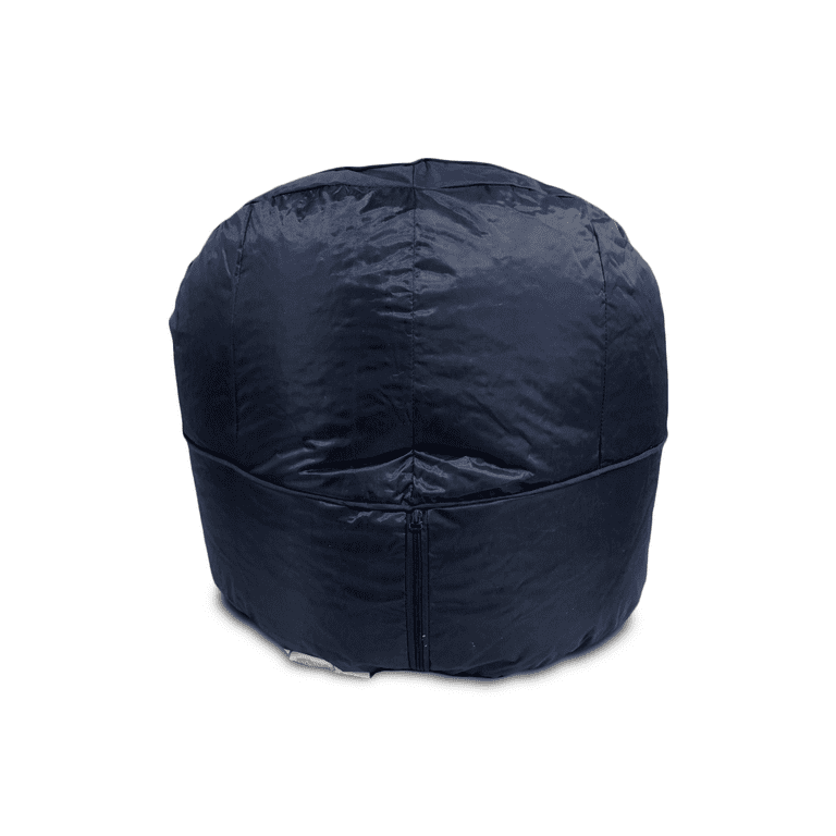 Blue bean bag chair walmart deals