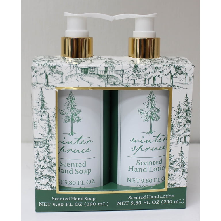 RARE20 LOTION & Porosité Soap セット U Style, Winter Spruce Scented, Hand Soap and Lotion Set - Walmart.com