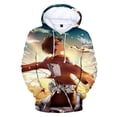 thumbnail image 2 of Sudaderas con capucha de Anime Attack on Titan, sudaderas de Halloween, chaqueta informal para adultos y niños, tallas para niños, jersey de Cosplay de Eren Jaeger, Unisex035XL Deng Xun unisex, 2 of 2