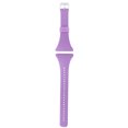 thumbnail image 1 of Correa de reloj de plástico de repuesto de liberación rápida, compatible con POLAR FT4/FT7 (morado)., 1 of 8