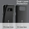 thumbnail image 3 of JETech Shockproof Case for Samsung Galaxy S8, Dual Layer Protective Phone Cover with Shock-Absorption (Black), 3 of 7