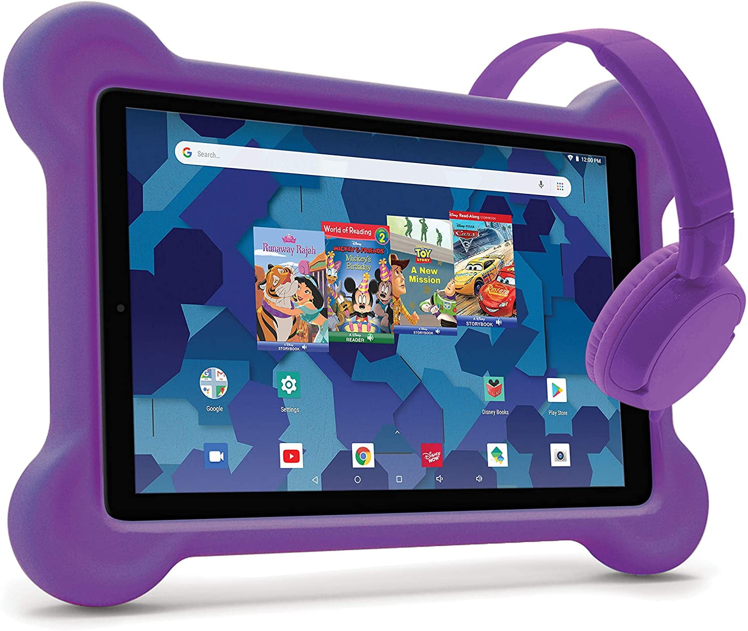 Best Tablet For Audiobooks RCA Android Tablet Bundle (10″ Tablet, Audio Books, Bumper Case