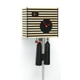 thumbnail image 1 of Modern cuckoo clock Bauhaus Design, black, 8 day, 1 of 1