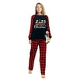 thumbnail image 4 of Ihaphap 2025 Merry Christmas Black Family Christmas Matching Pajamas Set, L-Men, 4 of 6