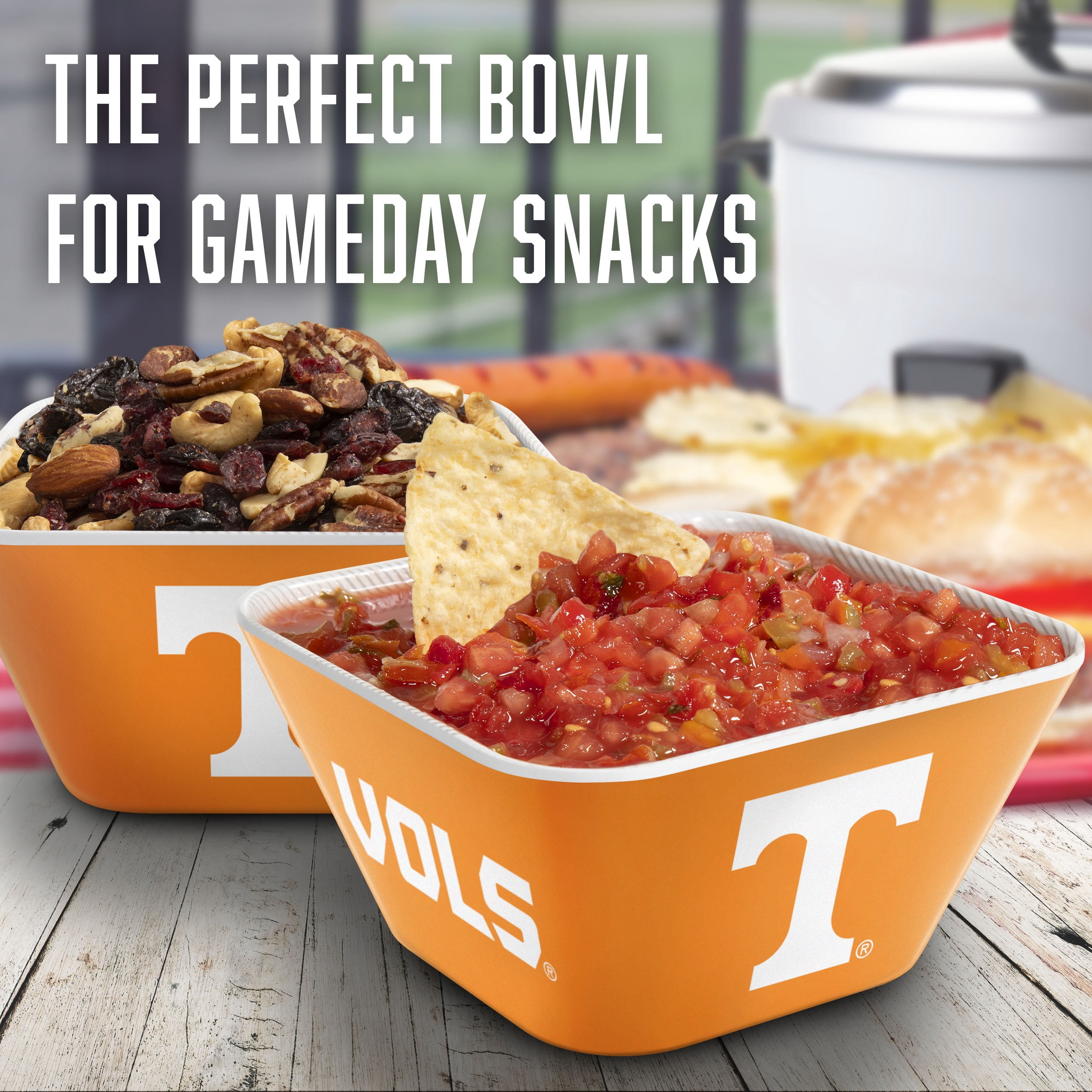 YouTheFan NCAA Tennessee Volunteers Small Snack Bowl