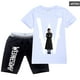 thumbnail image 2 of Disfraz de carnaval para niñas, novedad de verano 2023, camisetas y pantalones cortos de manga corta, trajes para niños de 3 a 15 años zhangyuxiang LED, 2 of 2