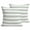 Green, variant on Throw Pillow Covers 18x18 Inch Set of 2 Sage Green Stripes Decorative Pillows Cushion Case Soft Square Pillowcases Simple Style Striped Throw Pillows for Couch Sofa Bed Chair Home Decor