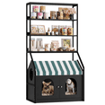 thumbnail image 5 of Homfa Dog Crate with Storage Shelves, 4-Tier Wooden Dog Crate with 2 Doors, Dog Kennel Indoor Furniture for Small/Medium Dog and Cats, 5 of 5
