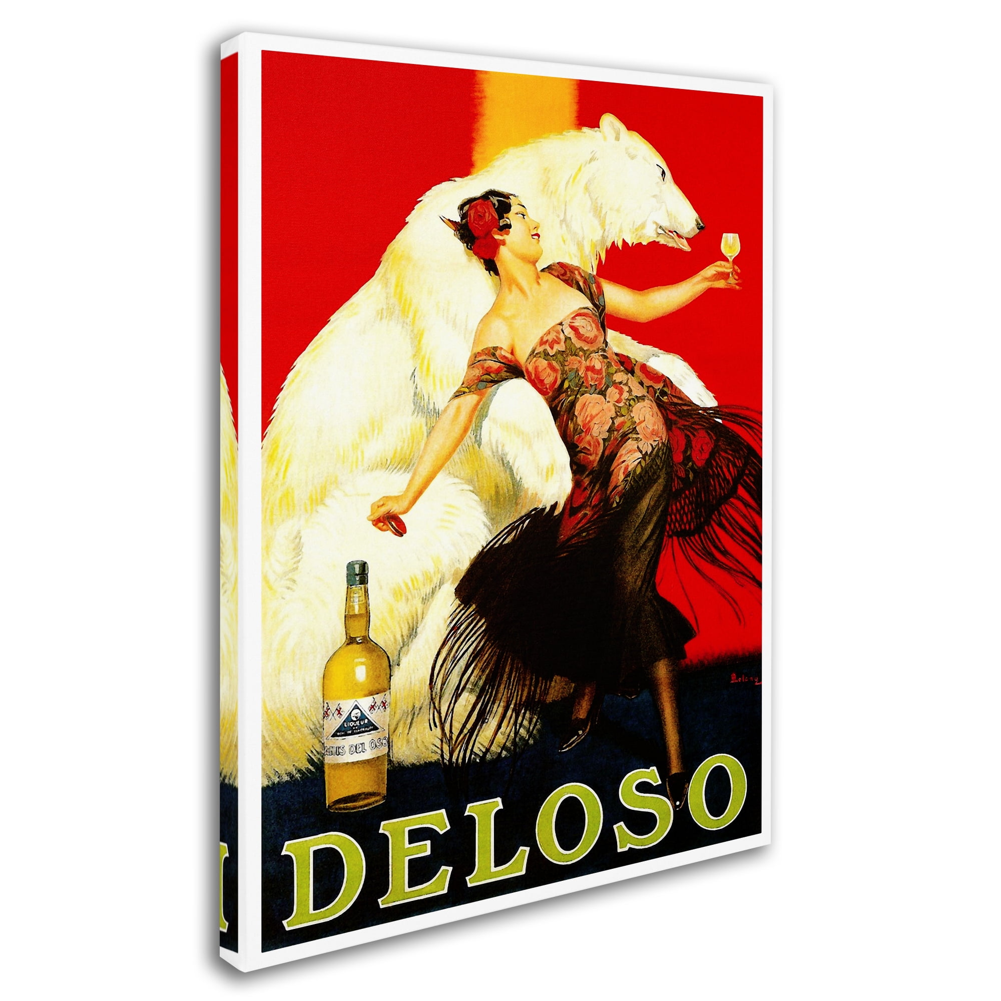 Trademark Fine Art 'Ad 17' Canvas Art by Vintage Lavoie