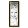 thumbnail image 2 of ArtToFrames 8" x 24" Black Panel With Gold Lip Picture Frame, 8x24 inch Multi Wood Poster Frame (WOM-5092),  Pack, 2 of 7