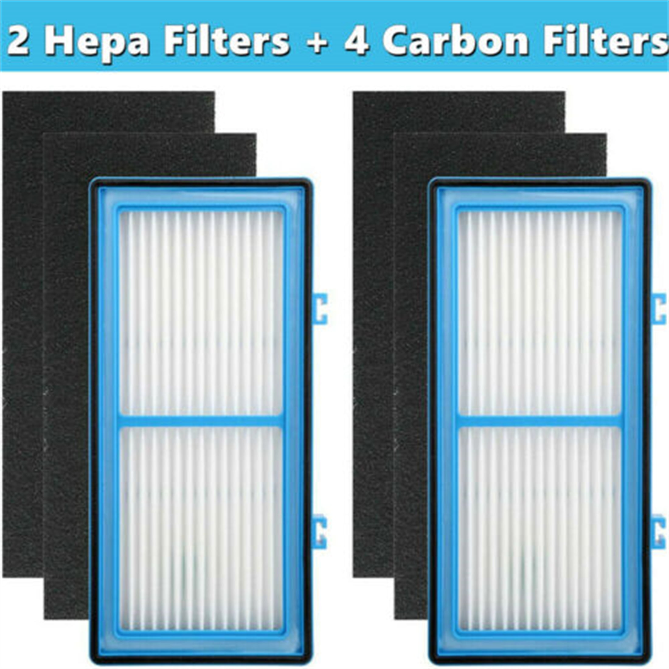 Pair Quality HEPA Filter For Holmes AER1 Total Air HAPF30AT Purifier HAP242-NUC 