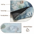 thumbnail image 6 of Coastal Octopus Area Rugs 5'x7', Washable Small Throw Rugs for Laundry Room Playroom, Farmhouse Eucalyptus Leaf Marine Lifes Indoor Outdoor Rug Non-Slip Low Pile Carpet Runner Reversible Floor Mats, 6 of 8