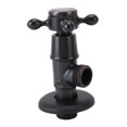 thumbnail image 1 of 1/2 Angle Stop Valve Brass Water Shut Off Valve, Copper Angle Valve for Bathroom Toilet Kitchen with Compact Design Easy Installation High Temperature Pressure, 1 of 7