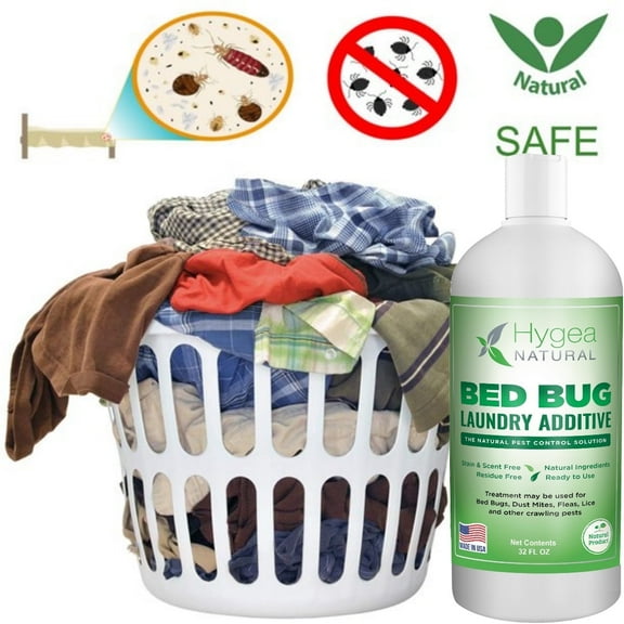 Bed Bug & Lice Aid - Laundry Additive - For Household Protection  - 32 oz