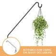 thumbnail image 3 of Beaupretty Shepherd Hooks Outdoor for Deck Bird Feeder Hanger for Railing Heavy Duty Iron 1Set, 3 of 8