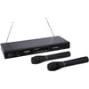 Gem Sound GMW-61 Dual Channel Wireless Microphone, Bands A and B