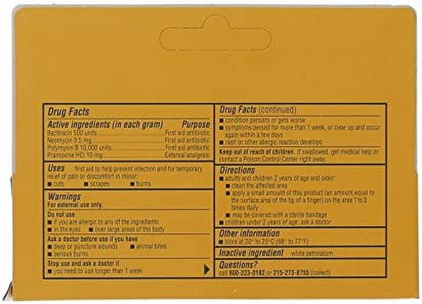 Neosporin Pain Relief Ointment, 0.65 Oz.