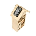 thumbnail image 1 of Wild Insect Bee House -eco-friendly Bug Hotel For Bees Butterflies Insects In Garden - Kid Friendly Weather Resistant Hanging Bee Home From Natural Wo, 1 of 5
