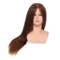 thumbnail image 3 of Cabeza de entrenamiento de cabello de 54 cm, cabeza de maniquí de peluquería, muñeca maniquí 54cm Colcomx Entrenamiento del cabello, 3 of 6